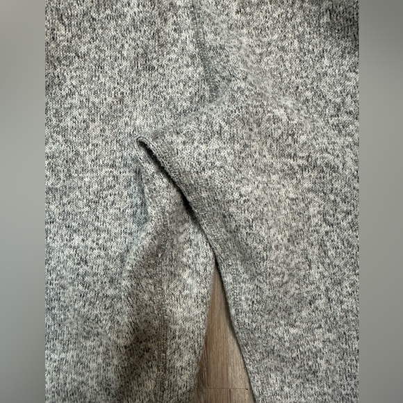 Nike Fleece Heather Gray Sweatpants with Zip Ankles, Women's Size Small - Picture 10 of 15